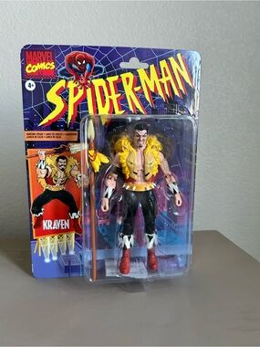 Marvel Legends Retro Spider-Man KRAVEN The Hunter Spider-Man Action Figure New